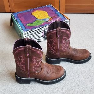 Justin women's cowboy boots